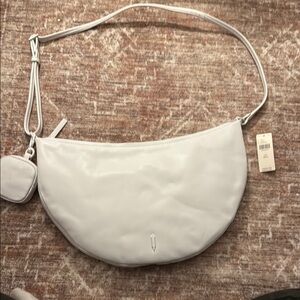 Anthropologie never used ! Elegant White Women's Bag